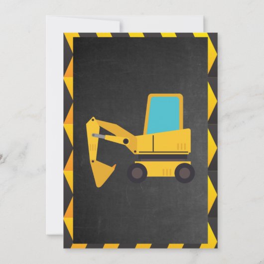 Bouw van de dag van de uitnodiging (Achterkant)