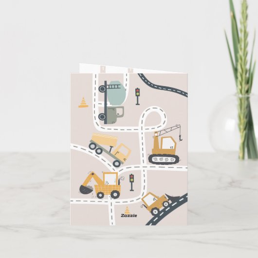 Bouw van de dag van de uitnodiging (Achterkant)