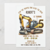 Bouw van de dag van de uitnodiging (Voorkant / Achterkant)