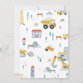 Bouw van de dag van de uitnodiging (Achterkant)