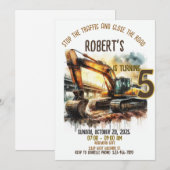 Bouw van de dag van de uitnodiging (Voorkant / Achterkant)