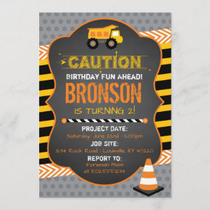 Bouw van de dag van uitnodiging