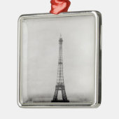 Bouw van de Eiffeltoren Metalen Ornament (Links)