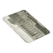 Bouw van de hoofdingang van het Louvre, Parijs Magneet (Rechterzijde)