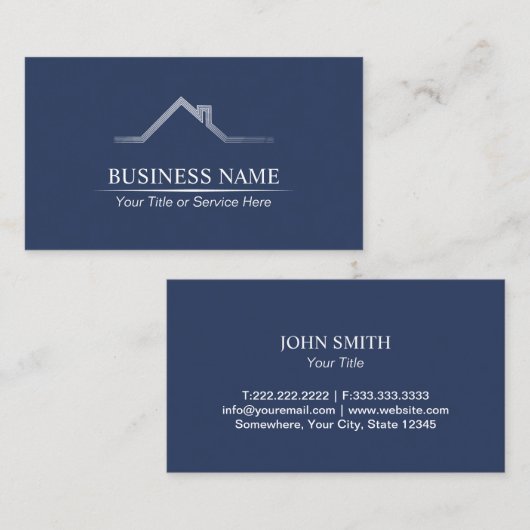 Bouw van de maffia visitekaartje (Voorkant / Achterkant)