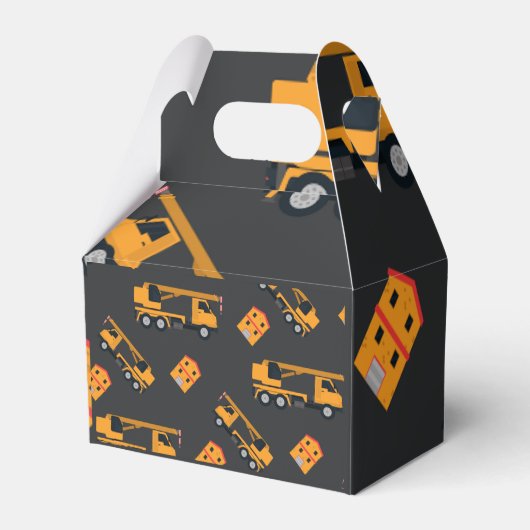 Bouw van de vogeldag bedankdoosjes (Achterkant)