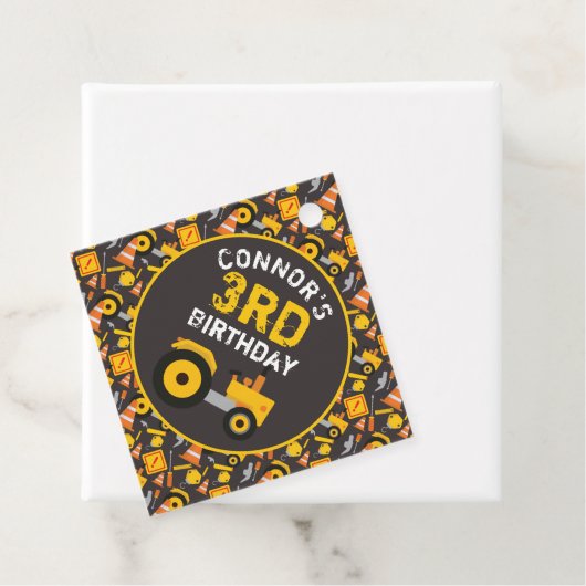 Bouw van de vogeldag bedankjes labels (In situ)