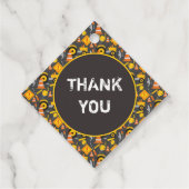 Bouw van de vogeldag bedankjes labels (Achterkant)