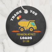 Bouw van de vogeldag bedankjes labels (Voorkant)