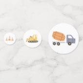 Bouw van de vogeldag confetti (Achterkanten)