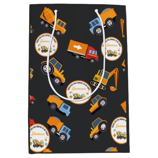 Bouw van de vogeldag medium cadeauzakje (Voorkant)