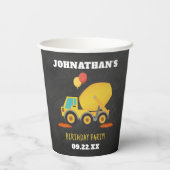 Bouw van de vogeldag papieren bekers (Achterkant)