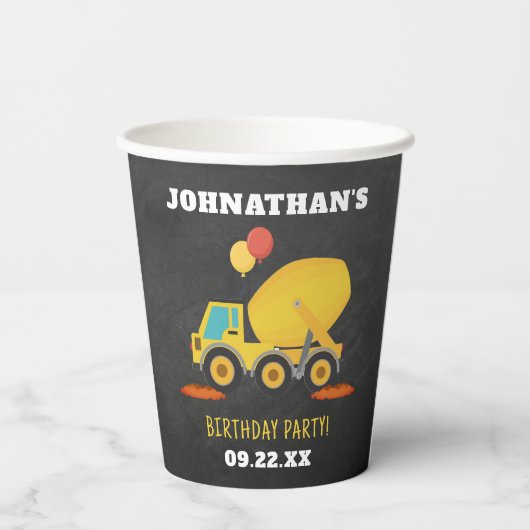 Bouw van de vogeldag papieren bekers (Achterkant)