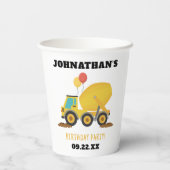 Bouw van de vogeldag papieren bekers (Achterkant)