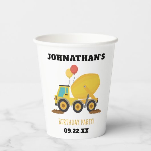 Bouw van de vogeldag papieren bekers (Achterkant)