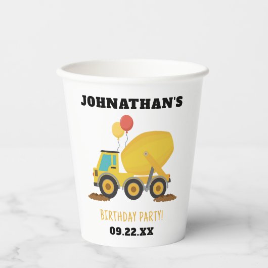 Bouw van de vogeldag papieren bekers (Voorkant)