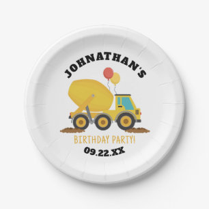 Bouw van de vogeldag papieren bordje