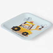 Bouw van de vogeldag papieren bordje (Gebogen)