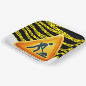 Bouw van de vogeldag papieren bordje (Gebogen)