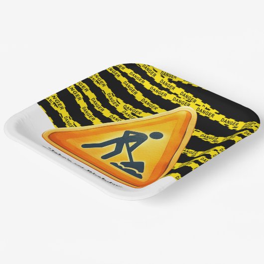 Bouw van de vogeldag papieren bordje (Gebogen)