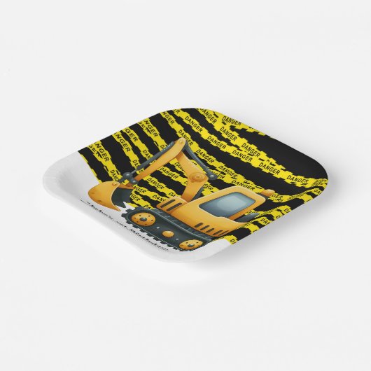 Bouw van de vogeldag papieren bordje (Gebogen)