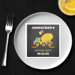 Bouw van de vogeldag servet