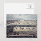 Bouw van dokken briefkaart (Voorkant / Achterkant)