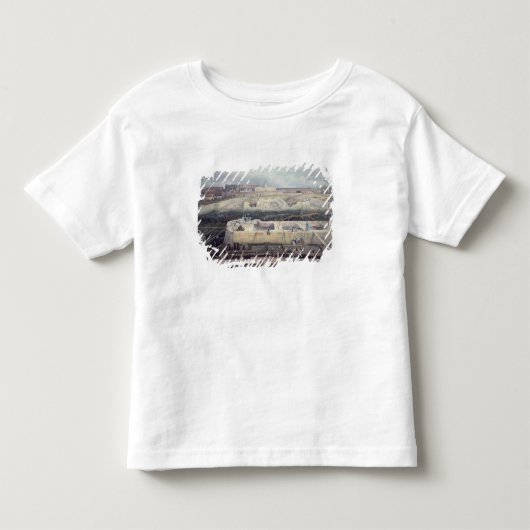 Bouw van dokken kinder shirts (Voorkant)