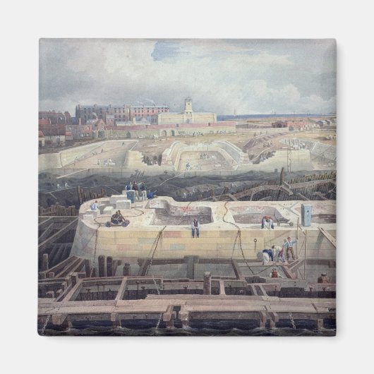 Bouw van dokken magneet (Voorkant)