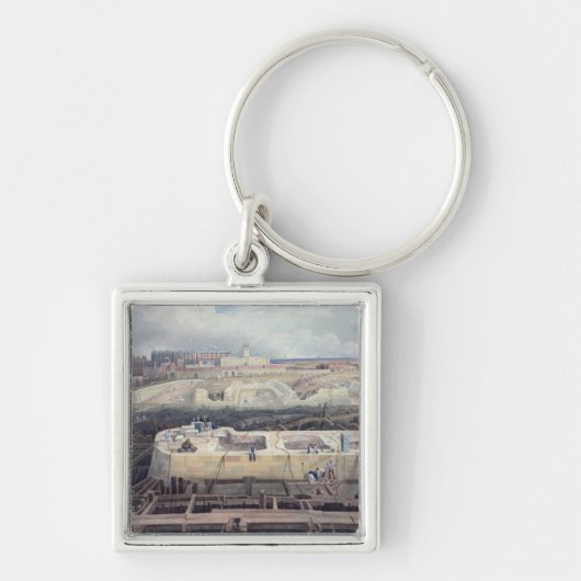 Bouw van dokken sleutelhanger (Voorkant)