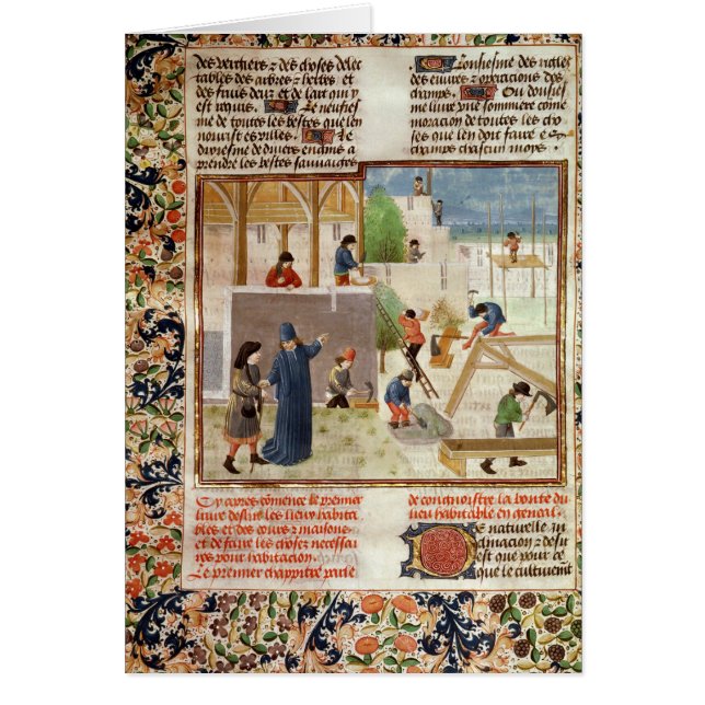 Bouw van een huis (Voorkant)