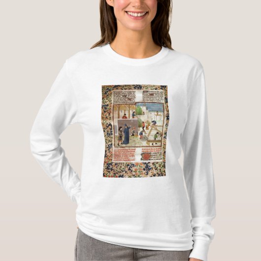 Bouw van een huis t-shirt (Voorkant)