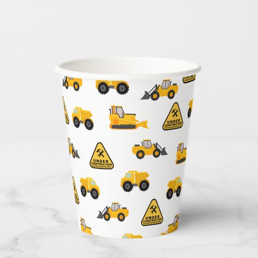 Bouw van een Kind voor vrachtwagens Papieren Bekers (Voorkant)