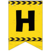 Bouw van een motorvoertuig op zaterdag Gele vracht Vlaggetjes (Tweede vlag)