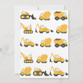 Bouw van een uitnodiging voor de dag van de geboor (Achterkant)