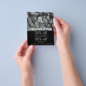 bouw van een vaste steenbouwsteen flyer (Hand)