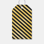 Bouw van een vrachtwagen op de vrachtwagen cadeaulabel (Achterkant)