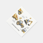 Bouw van een vrachtwagen servet (Hoek)