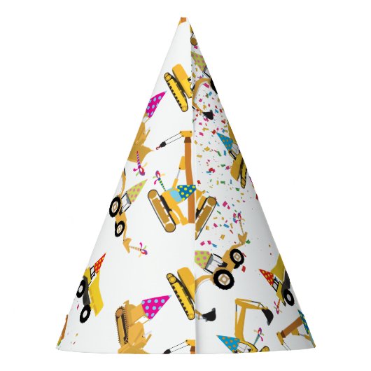 Bouw van een vrachtwagenfeest feesthoedjes (Achterkant)