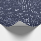 Bouw van een zonnewijzer (1700) cadeaupapier (Hoek)