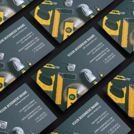 Bouw van gebouwen visitekaartje