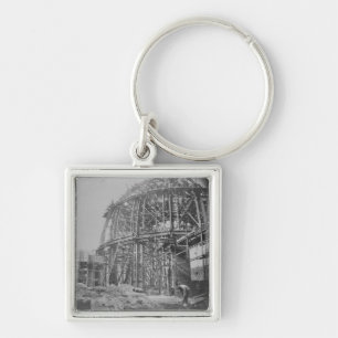 Bouw van het British Museum Reading Sleutelhanger