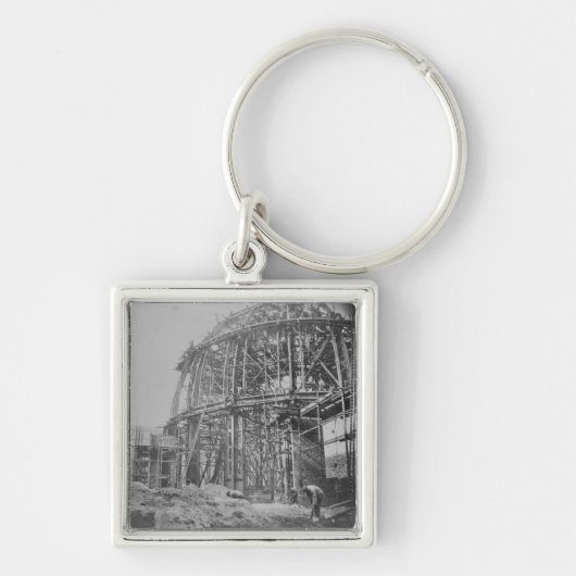 Bouw van het British Museum Reading Sleutelhanger (Voorkant)