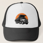 Bouw van hete apparatuur voor grindbuspomp trucker pet (Voorkant)