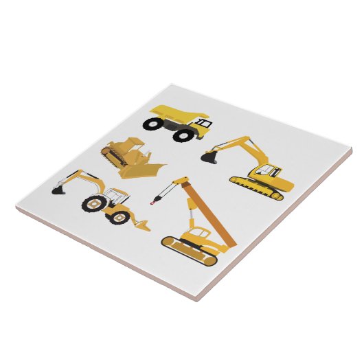 Bouw van Kinderen Tegeltje (Zijkant)