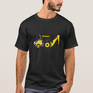 Bouw van kleine werker t-shirt
