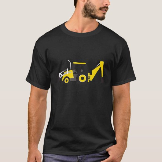 Bouw van kleine werker t-shirt (Voorkant)