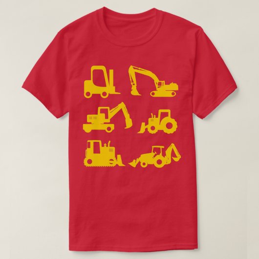 Bouw van Mannen T-shirt (Design voorkant)