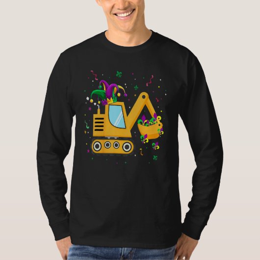 Bouw van mardi gras voor kinderen van peuter B T-shirt (Voorkant)