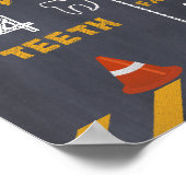 Bouw van mijlpalen 2e Poster (Hoek)